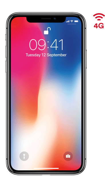 virgin media iphone X