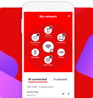My network page on the My Virgin Media App