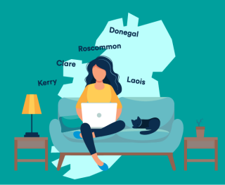 Best counties to work from home in Ireland