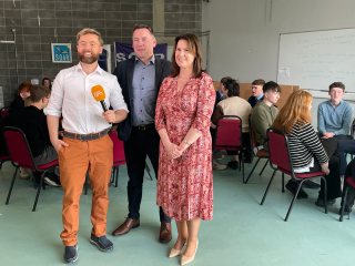 Ireland AM’s Deric Hartigan visited the Soar offices to chat to Tracey Dollard and the rest of the Soar team about the brilliant work they’re doing.
