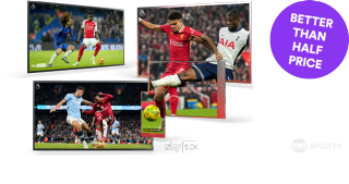 Premium channels showing sports on televisions