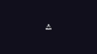 Screen showing a download symbol
