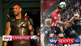 Sky Sports & Sky Cinema in HD